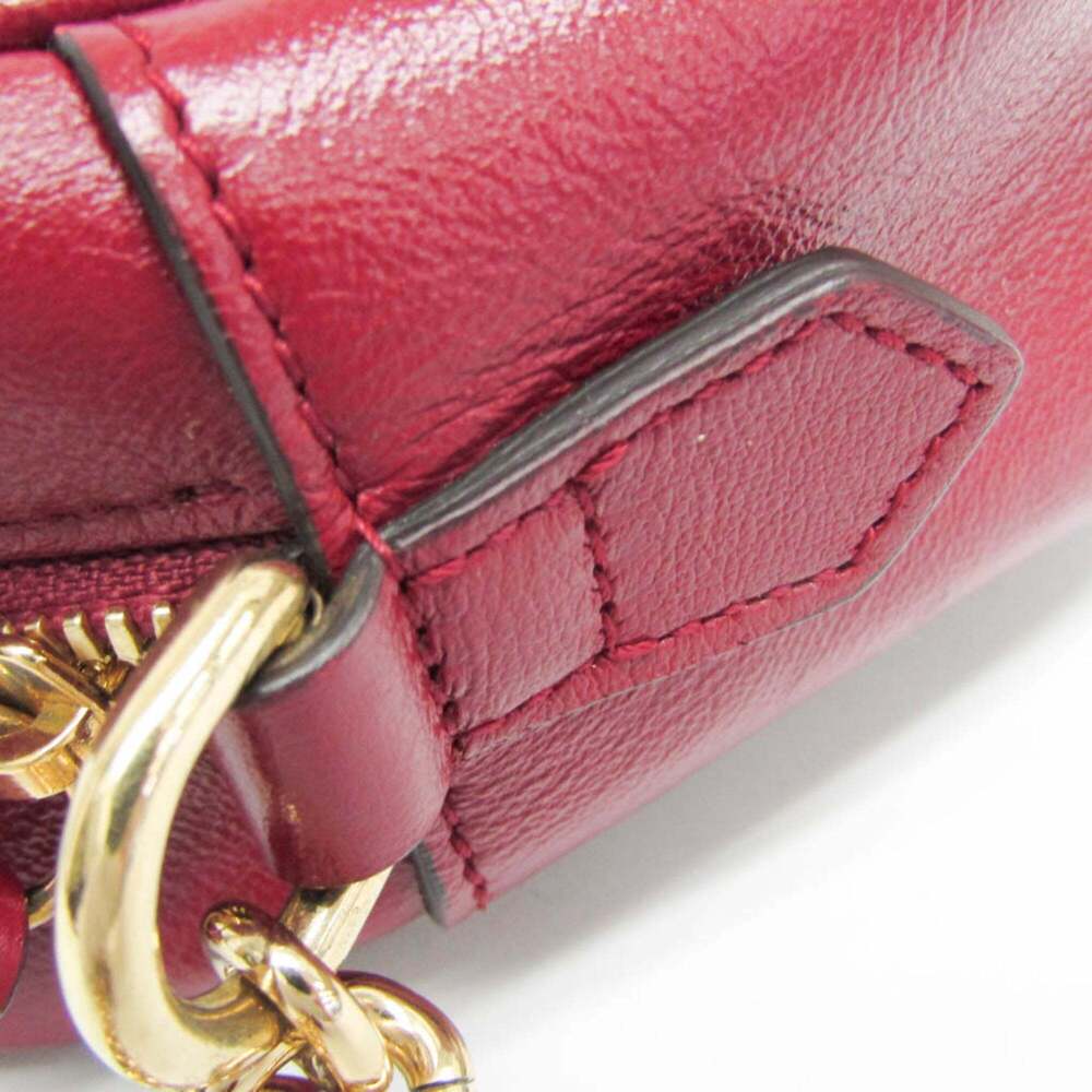 GUCCI Authentic Cream Leather GG Marmont Shoulder Bag - Picture 8 of 16